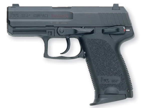 Heckler and Koch (HK USA) USP9 CMPCT V1 9MM 10+1 SFTY FS HK81000331