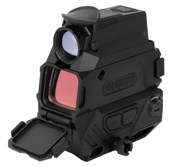 Holosun DRSTH DRS Thermal Reflex Sight  Black Anodized 1x/3x/5x 1.20" x 0.98" 2 MOA Red Dot/65 MOA Circle Multi Reticle Thermal Overlay 159359