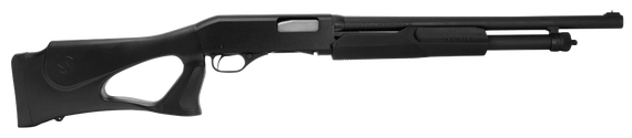 Stevens 23247 320 Security 20 Gauge 3" 5+1 18.50" Matte Black Chrome Lined Barrel, Fixed Thumbhole Stock, Bead Sight 130416 Stevens 23247 320 Security 20 Gauge 3" 5+1 18.50" Matte Black Chrome Lined Barrel, Fixed Thumbhole Stock, Bead Sight 130416
