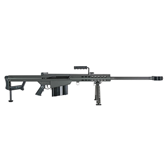 Barrett Model 82A1 Rifle .50 BMG 10rd Magazine(1) 29" Fluted Barrel w/Bipod Manganese Phosphate Finish GX13316 Barrett Model 82A1 Rifle .50 BMG 10rd Magazine(1) 29" Fluted Barrel w/Bipod Manganese Phosphate Finish GX13316