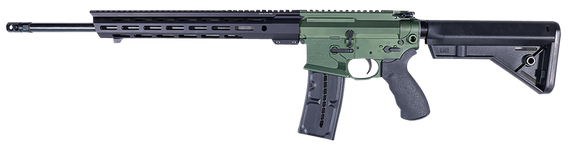 Franklin Armory 0010063ODG F17 L 17 WSM 10+1 20" Black Precision Barrel, OD Green Aluminum w/M-LOK & Picatinny Rail Receiver, Black Bravo C Stock 154105