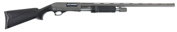 Hatfield Gun Company USP12PT PAS  12 Gauge 3" 4+1 28" Barrel, Tungsten Gray Cerakote Finish, Black Synthetic Stock 33286