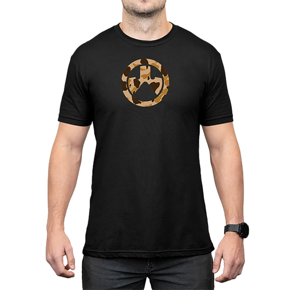 Magpul MAG1527-001-3XL Raider Camo Icon CVC  Black Cotton/Polyester Short Sleeve 3XL 184560
