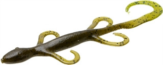 ZOOM 6" LIZARD 9BG-GRN. PUMPKIN 002-25