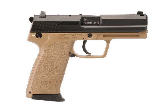 Heckler and Koch (HK USA) USP45 V1 DA/SA 45ACP FDE 12+1 HK81000906