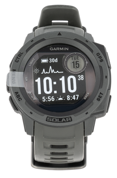 Garmin 0100229310 Instinct  Fitness Tracker Graphite 45mm Solar Compatible With iPhone/Android Bluetooth/ANT+ GPS Yes 127453