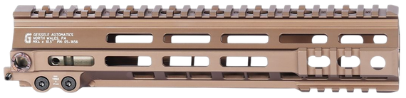 Geissele Automatics 051656S Super Modular Rail Mk4 DDC Aluminum 10.50" Long 184912