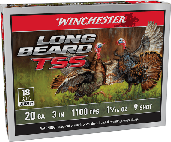 WINCHESTER LONGBEARD TSS 20G 3" 8 SHOT 5RD BX 50RD CASE WINCLBTSS2039