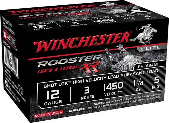 12GA 3" 1-1/4OZ #5 ROOSTER XR 15RDB WINCSRXR123HV5