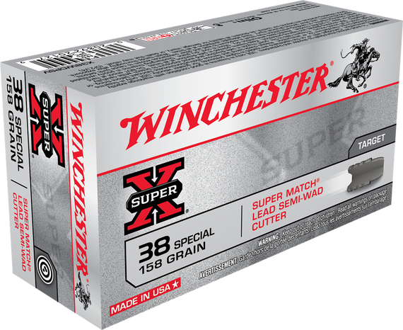 WINCHESTER 38SPL 158GR SPR MTCH WINCX38WCPSV