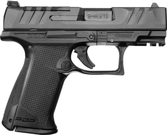 WALTHER PDP F OR 9MM 3.5" FS15-SHOT BLACK POLYMER FRAME G2849313