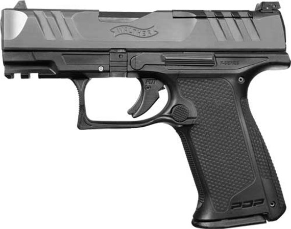 WALTHER PDP F OR 9MM 3.5" FS15-SHOT BLACK POLYMER FRAME G2849313
