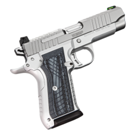 KIMBER KDS9C 9MM SILVER PSTL GRY/BLK G10 GRIP, KIMB3100012