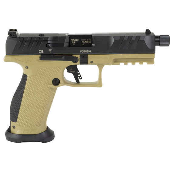 WALTHER PDP PRO SD FULL SIZE 9MM PSTL BLK/FDE 5.1" T.B. 3-18RD MAGAZINES WALT2876582 WALTHER PDP PRO SD FULL SIZE 9MM PSTL BLK/FDE 5.1" T.B. 3-18RD MAGAZINES WALT2876582