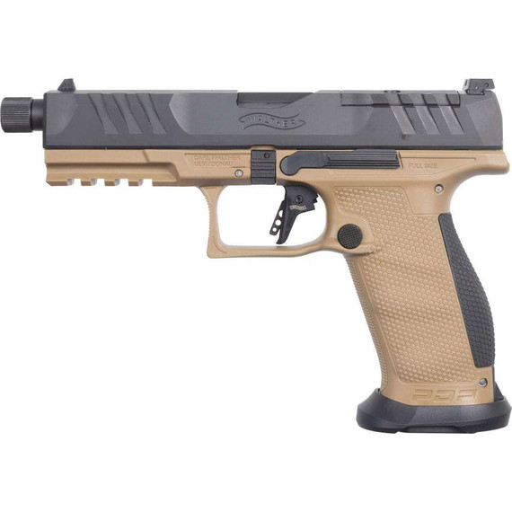 WALTHER PDP PRO SD FULL SIZE 9MM PSTL BLK/FDE 5.1" T.B. 3-18RD MAGAZINES WALT2876582 WALTHER PDP PRO SD FULL SIZE 9MM PSTL BLK/FDE 5.1" T.B. 3-18RD MAGAZINES WALT2876582