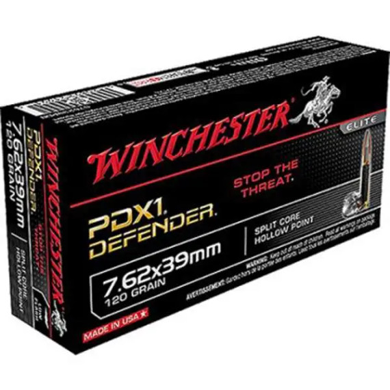 WINCHESTER SPRME 762X39 120GR PDX1 WINCS76239PDB