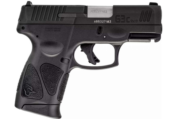 TAURUS G3C 9MM BLK/BLK 3.26" 3-12RD MAGS TAUR1_G3C931
