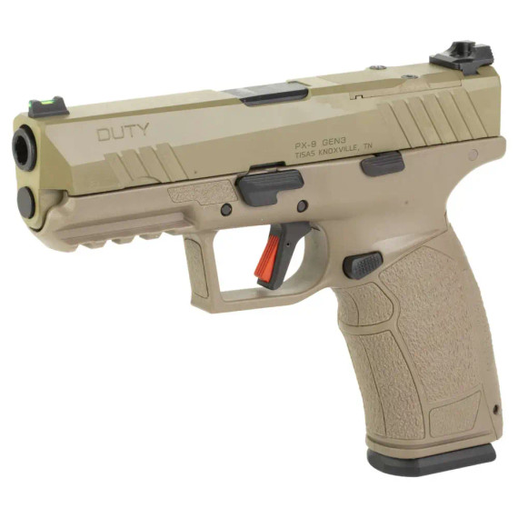 SDS TISAS PX-9DFDE 9MM 4.1" PISTOL FDE 18 & 20RD MAGS SDSPX_9DFDE
