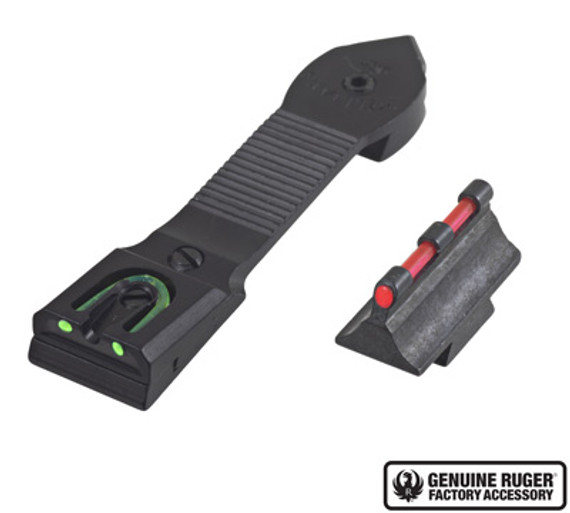 RUGER FIBER OPTIC FIRE SIGHTS SET FOR 10/22 RUGE90340