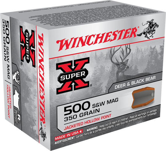 WINCHESTER SUPER-X 500SW 350GR JHP WINCX500SW