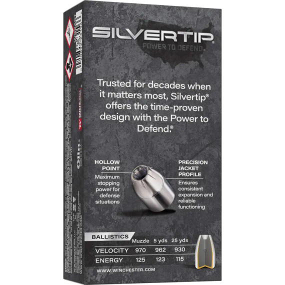 WINCHESTER SLVRTIP 32AUTO 60G JHP WINCW32AST