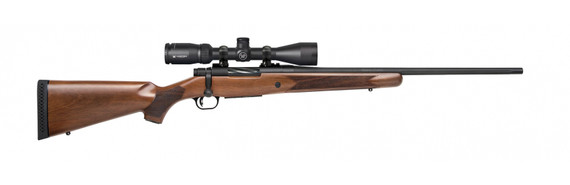 MOSSBERG PATRIOT 270 WIN 22" BLK/WALNUT VORTEX 3-9X40 SCOPE MOSS27941