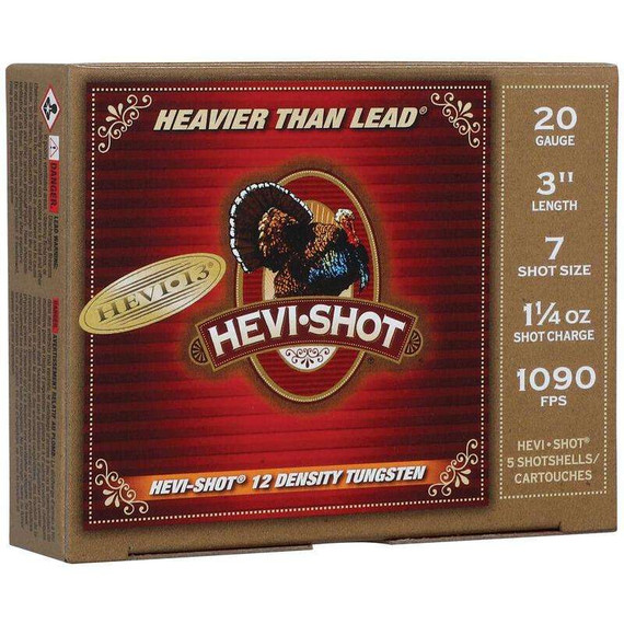 HEVI-SHOT HEVI-13 20GA 3IN 1-1/4OZ #7 5 RD/BX 10 BX/CS HEVIHS307 HEVI-SHOT HEVI-13 20GA 3IN 1-1/4OZ #7 5 RD/BX 10 BX/CS HEVIHS307