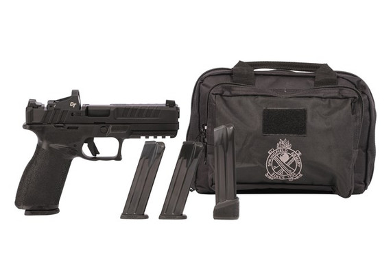 SPRINGFIELD ARMORY ECHELON GEAR UP PKG U NOTCH 9MM PSTL 4.5" 4-17RD 1-20RD + RANGE BAG CT-1500 SPRIEC9459B-U-GU25