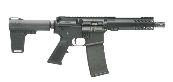 ATI MILSPORT 5.56 7.5" PSTL 7.5" MLOK, BLADE BRACE 1-60RD MAG ATIG15MS556ML7B60