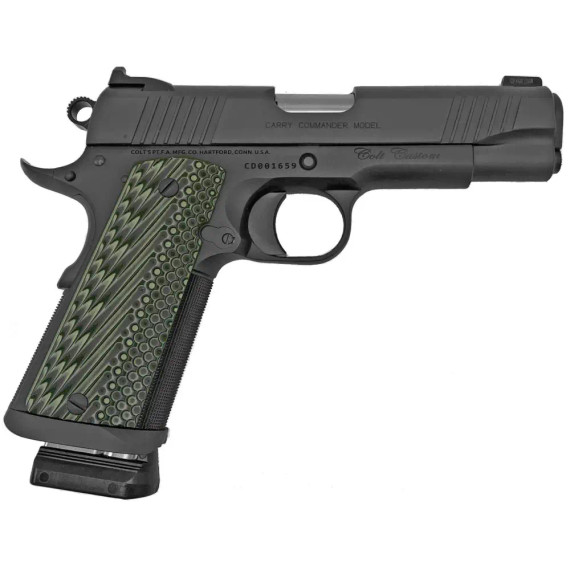 COLT CUSTOM CARRY COMMANDER 9MM 4.25" STAINLESS \ SMOKE DLC COLTO4042CS