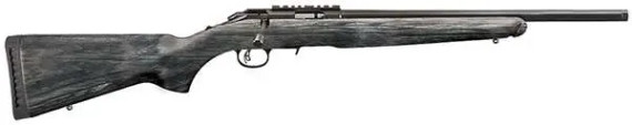 RUGER AMER RIMFIRE TRGT 22WMR RFL BLK LAM STK 18" RUGE08349