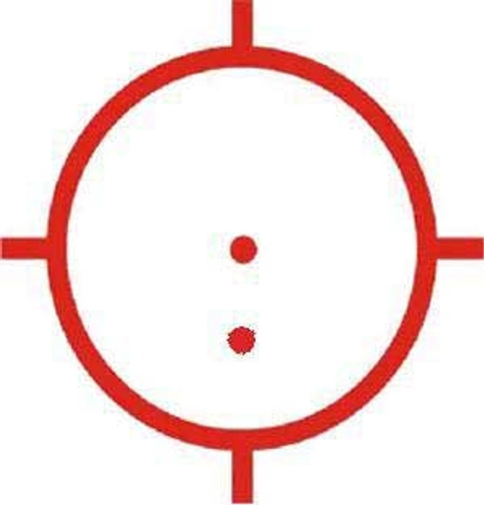 EOTECH EXPS2-2 HOLOGRAPHIC SGT68MOA RING W/(2)1MOA DOTS EXPS22