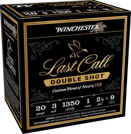 WINCHESTER 20 GA 3 HS 1 2.5&9TSS LSTCLDS 25 RD/BX 10 BX/CS WINCLCDS2039