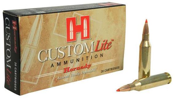 HORNADY CUSTOM LITE 243 WIN 87GR SST 20RD BX 200RD CASE HORN80466