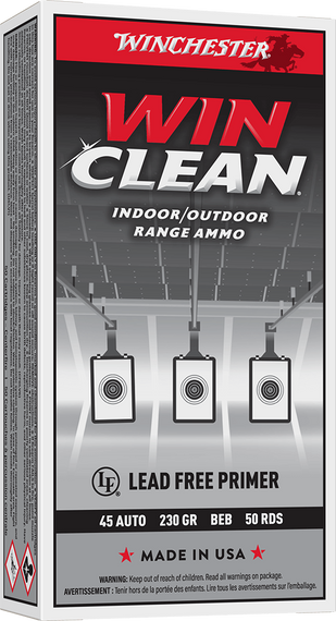 WINCHESTER 45 AUTO SUPER-X TARGET WINCLEAN 230 GR 50 RD/BX 10 BX/CS WINCWC452