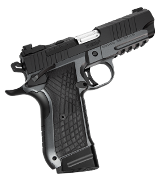 KIMBER KDS9C RAIL 9MM 1-15RD,1-18RD DRK GRY/BLK W/ 1913 RAIL KIMB3100015