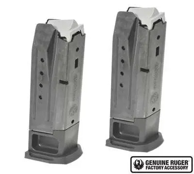 RUGER SECURITY 9 10RD 9MM MAGAZINE 2 PACK RUGE90685