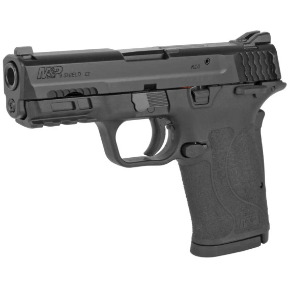 SMITH & WESSON M&P 9 SHIELD EZ M2.0 3.675" PSTL 8RD TS PSTL 8RD BLK TLCI SAO SMIT12436