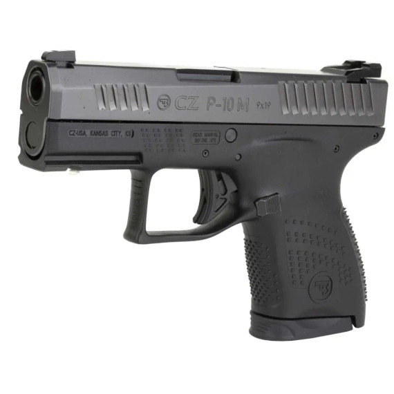 CZ P-10M 9MM PSTL BLK 7RD CZ95199