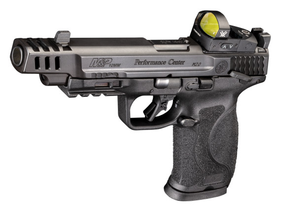 dSMITH & WESSON PC M&P10 M2.0 PSTL 10MM 5.6" MS 2-15RD VORTEX VNM SMIT13970