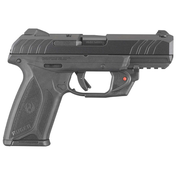 RUGER SECURITY-9MM 4" PISTOL BLK/BLK 15+1 W/VIR LSR MS RUGE03816