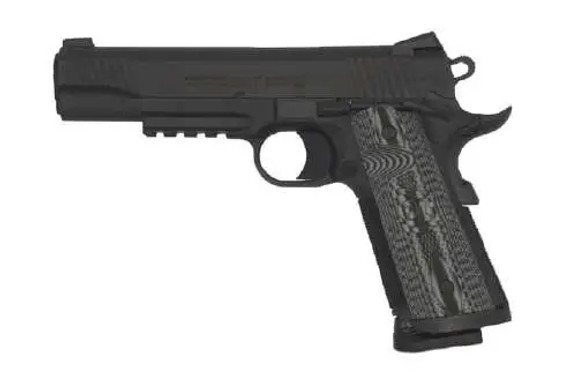 COLT 1911 CCU RAIL 45 ACP 5" MATTE BLACK DLC COLTO1080RGCCU