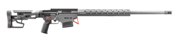 RUGER PRECISION RIFLE CUSTOM SHOP 6MM GT 26"BBL, STEALTH GRY CERAKOTE, TRIGGER TECH TRIGGER, 2-10RD RUGE18097