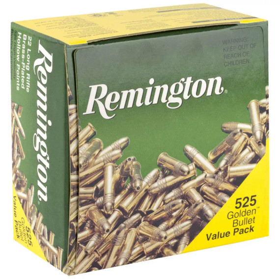 REMINGTON 22LR 36GR HP,PLATED 525RD REMI21250