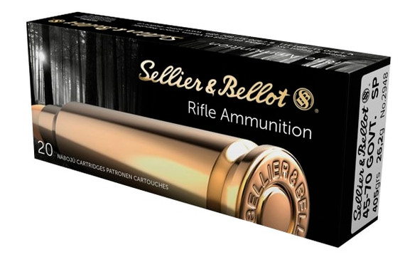 SELLIER & BELLOT 45-70 405GR SP 20RD BOX 12 BOXES PER CASE SELLSB4570A