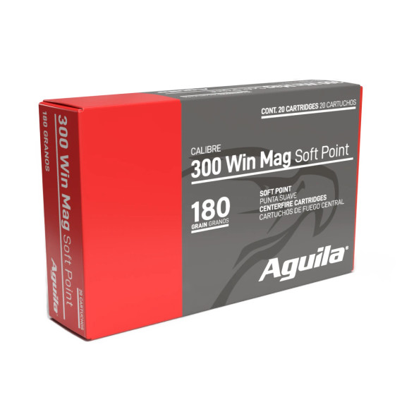 AGUILA 300 WIN MAG 180GR INTERLOCK BTSP 20RD BX 10 BOXES PER CASE AGUI82044AG