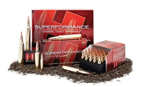HORNADY SUPERFORMANCE VARMINT 222REM 50G VMAX 20RD BX 200RD CASE HORN8316