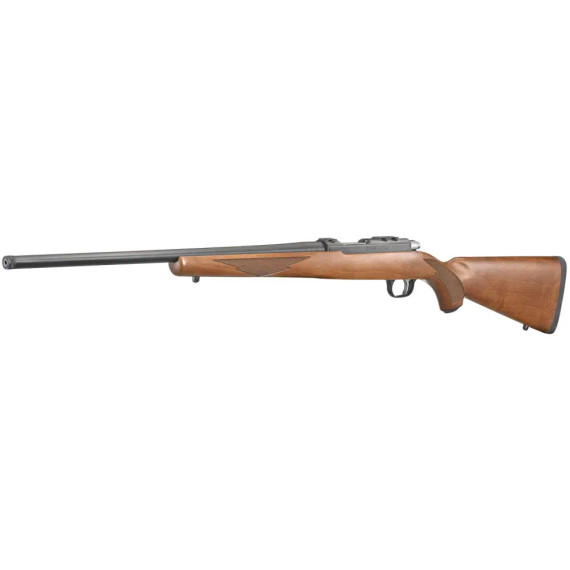 RUGER M77/22 BOLT RFL 22 HORNET 20" BLUED BBL, THREADED, WALNUT STOCK, 6RD RUGE07225
