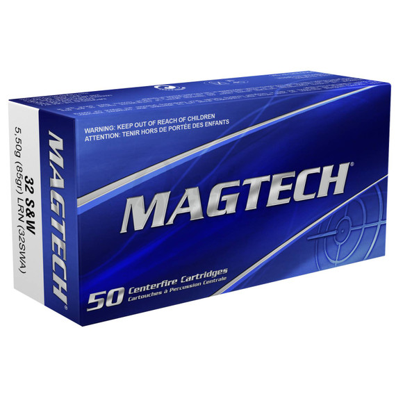 MAGTECH 32S&W 85GR LRN 50RD BOX 20 BOXES PER CASE MAGT32SWA
