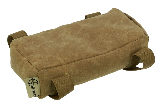 Cole-tac FB303 Flat Bag Waxed Rifle Prefilled Coyote Brown Cordura Nylon 185006